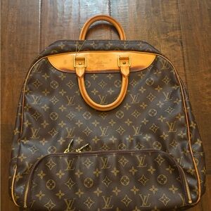 Louis Vuitton travel bag Evasion PM brown monogram